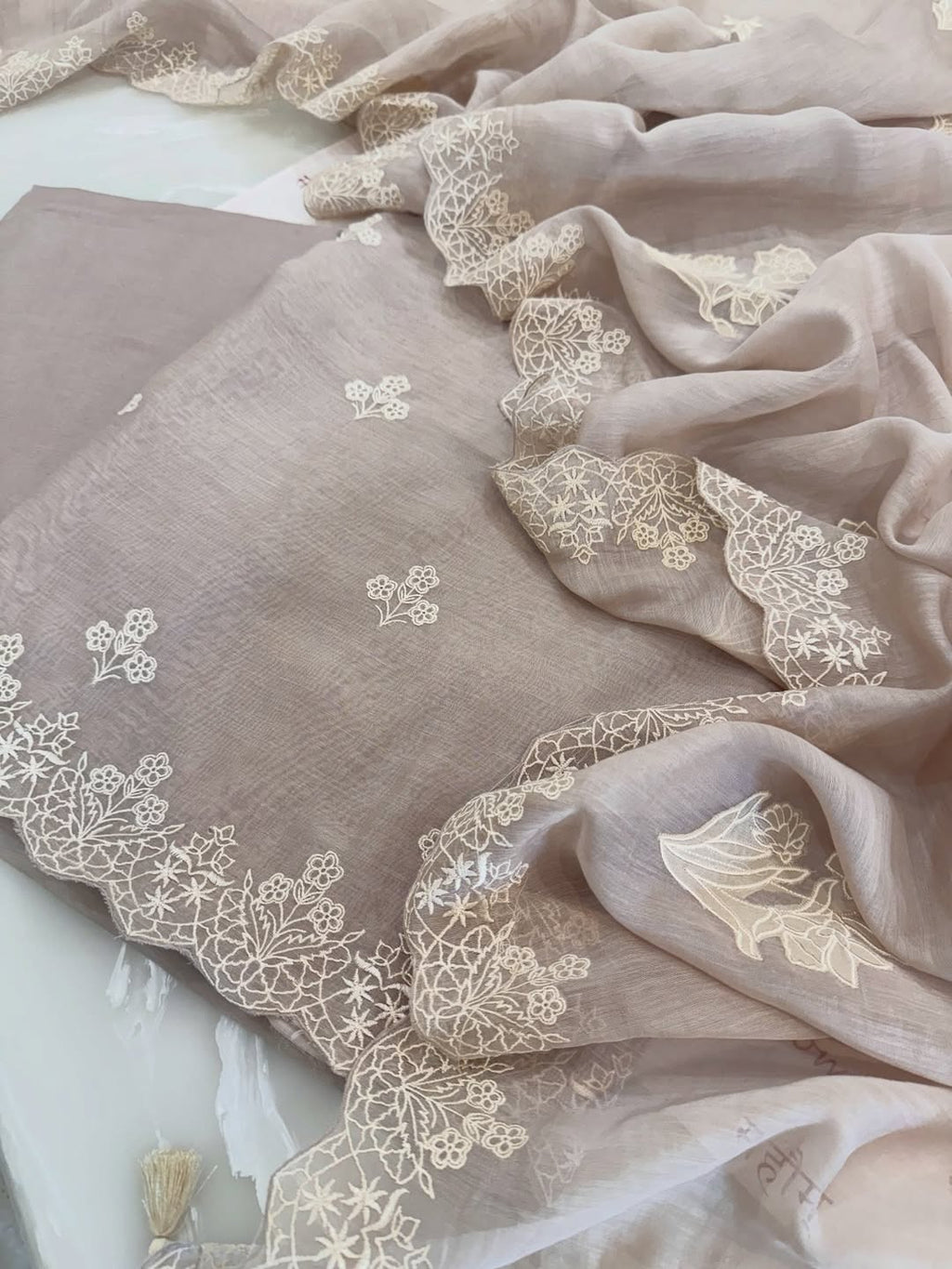 Pure Mulmul chanderi Kurta & Dupatta sets