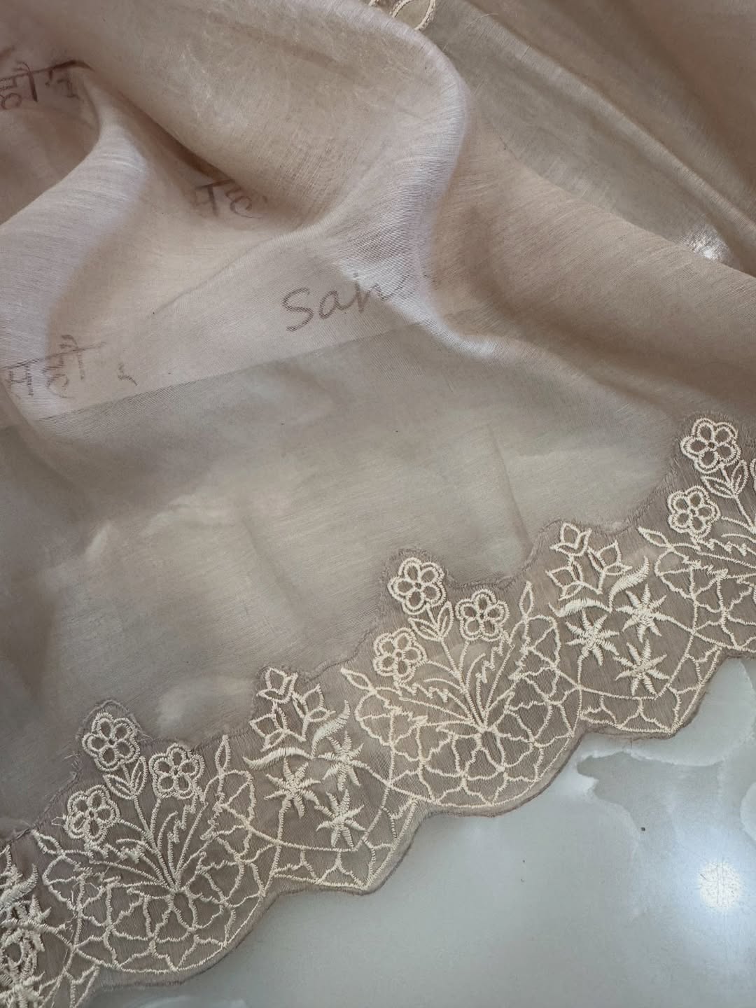 Pure Mulmul chanderi Kurta & Dupatta sets