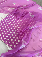 Polka Dots Pure Cotton Suit Set