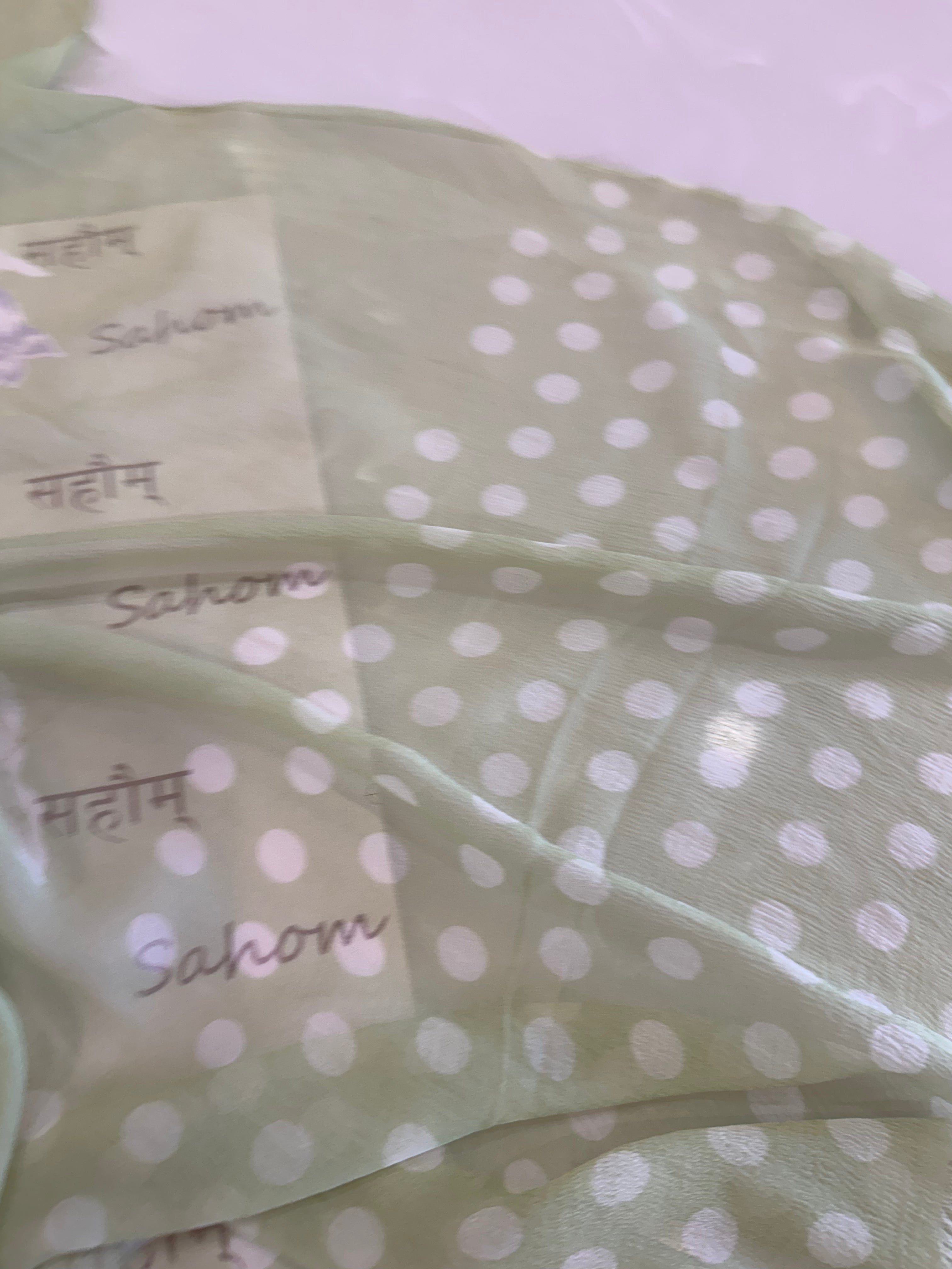 Polka Dots Pure Cotton Suit Set