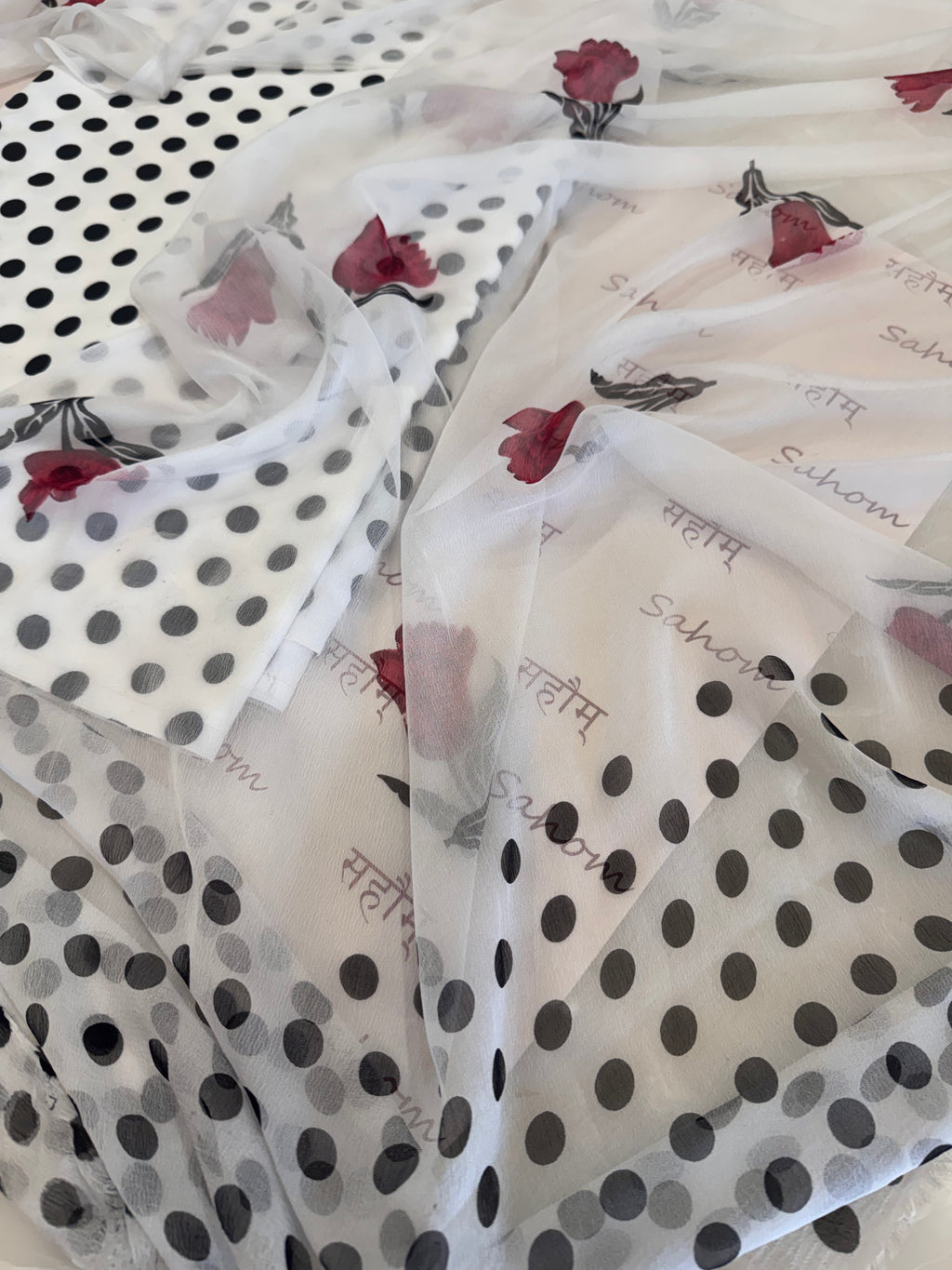 Polka Dots Pure Cotton Suit Set