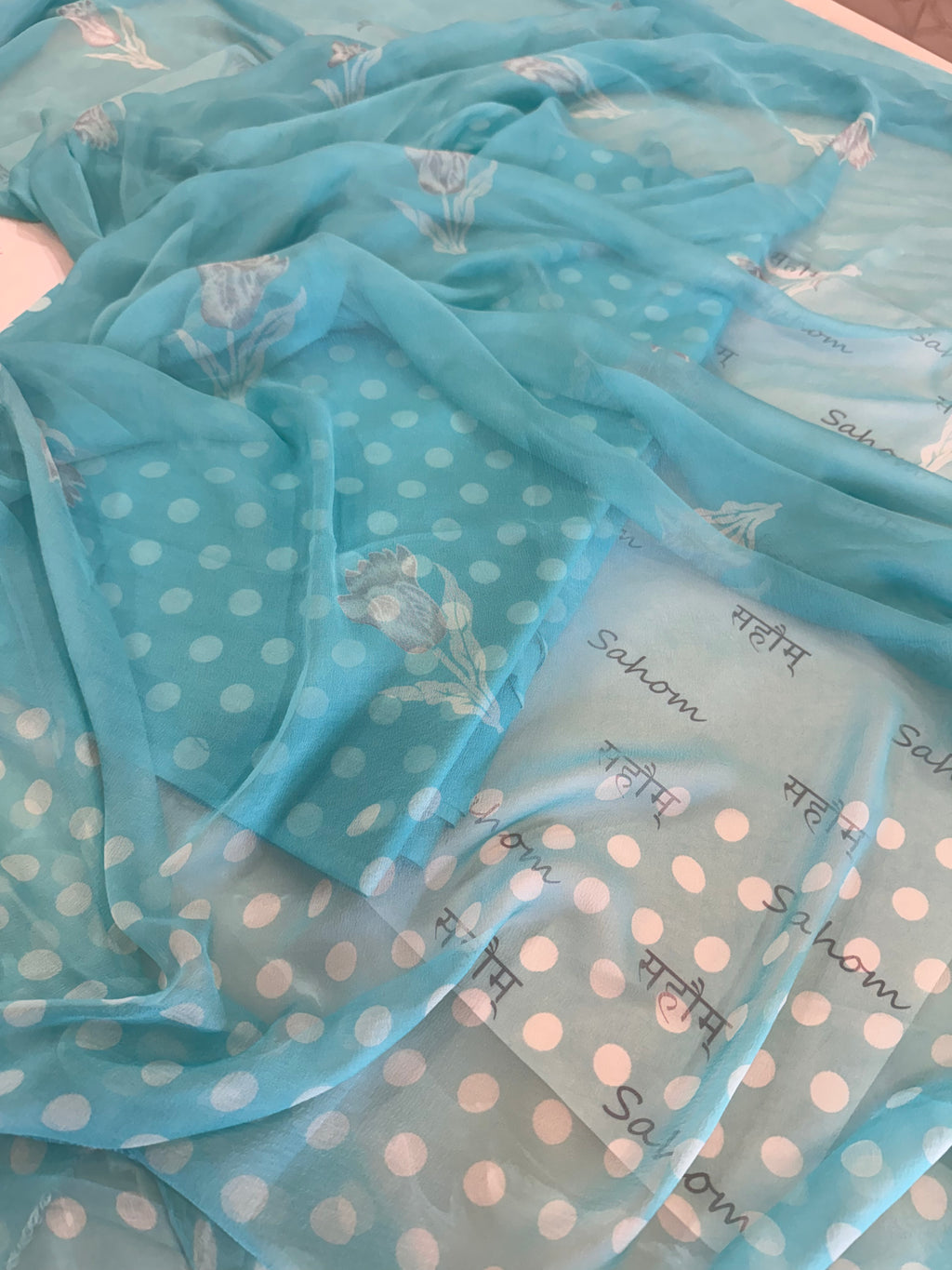 Polka Dots Pure Cotton Suit Set