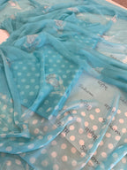 Polka Dots Pure Cotton Suit Set