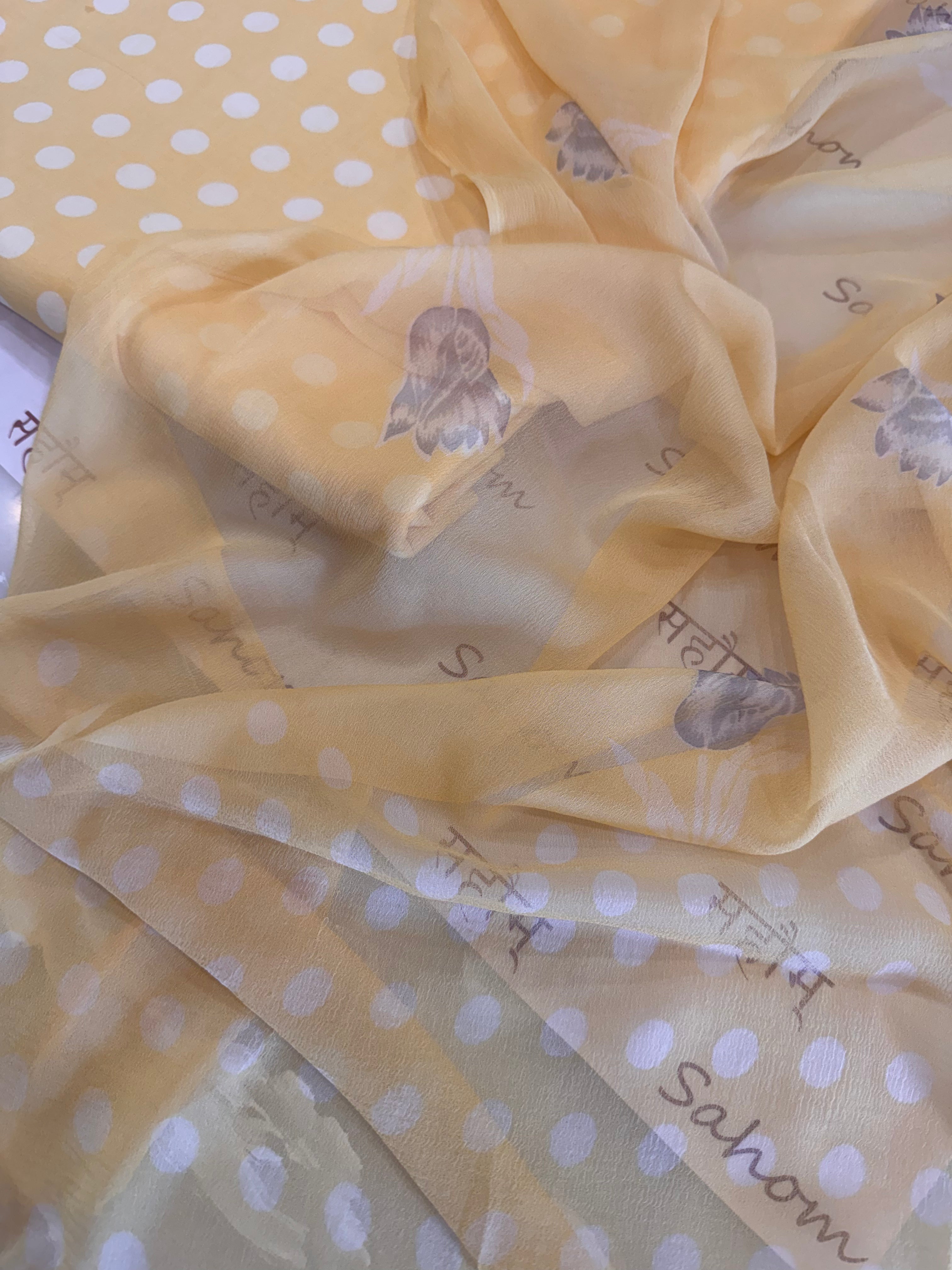 Polka Dots Pure Cotton Suit Set