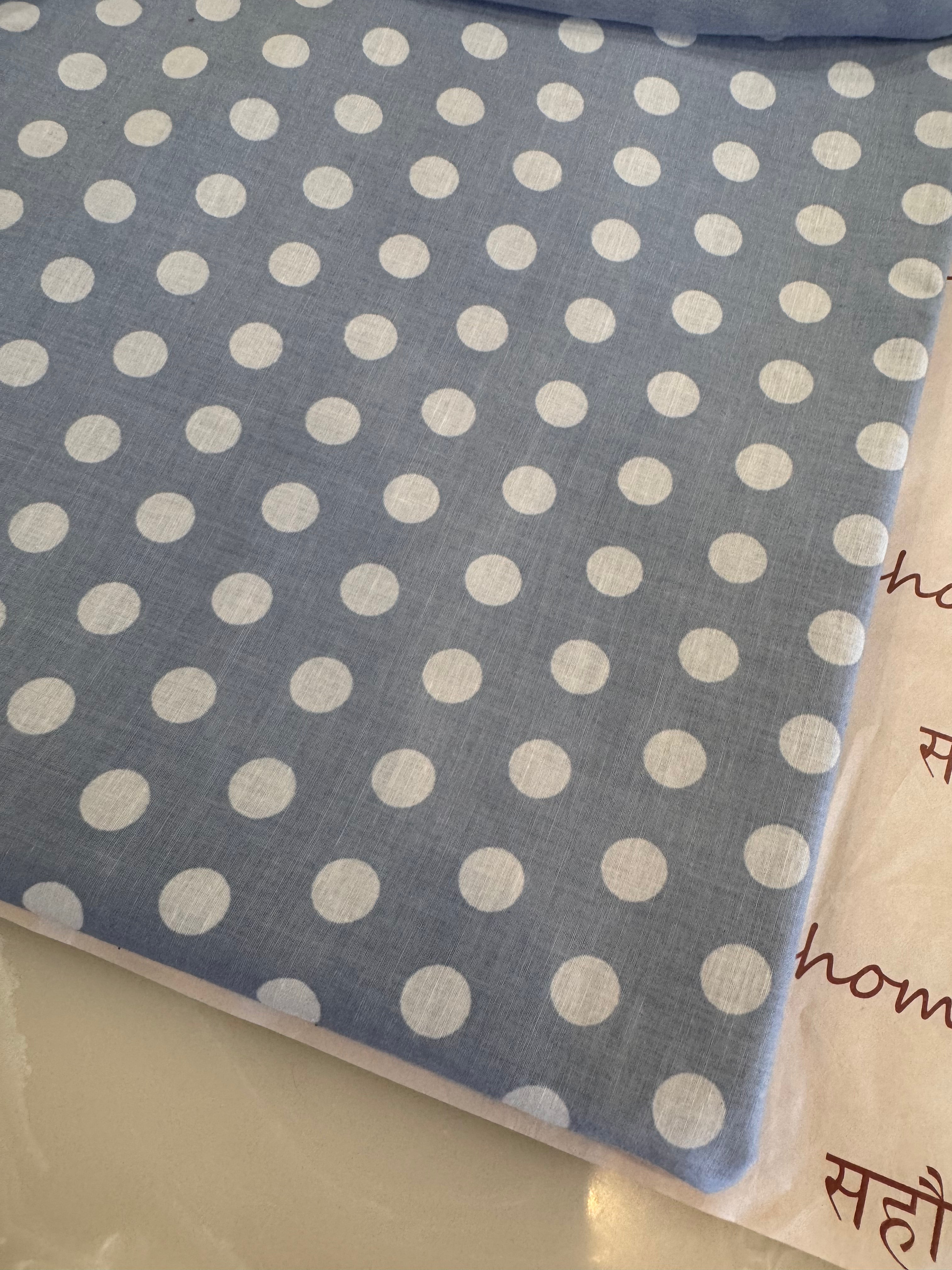 Polka Dots Pure Cotton Suit Set
