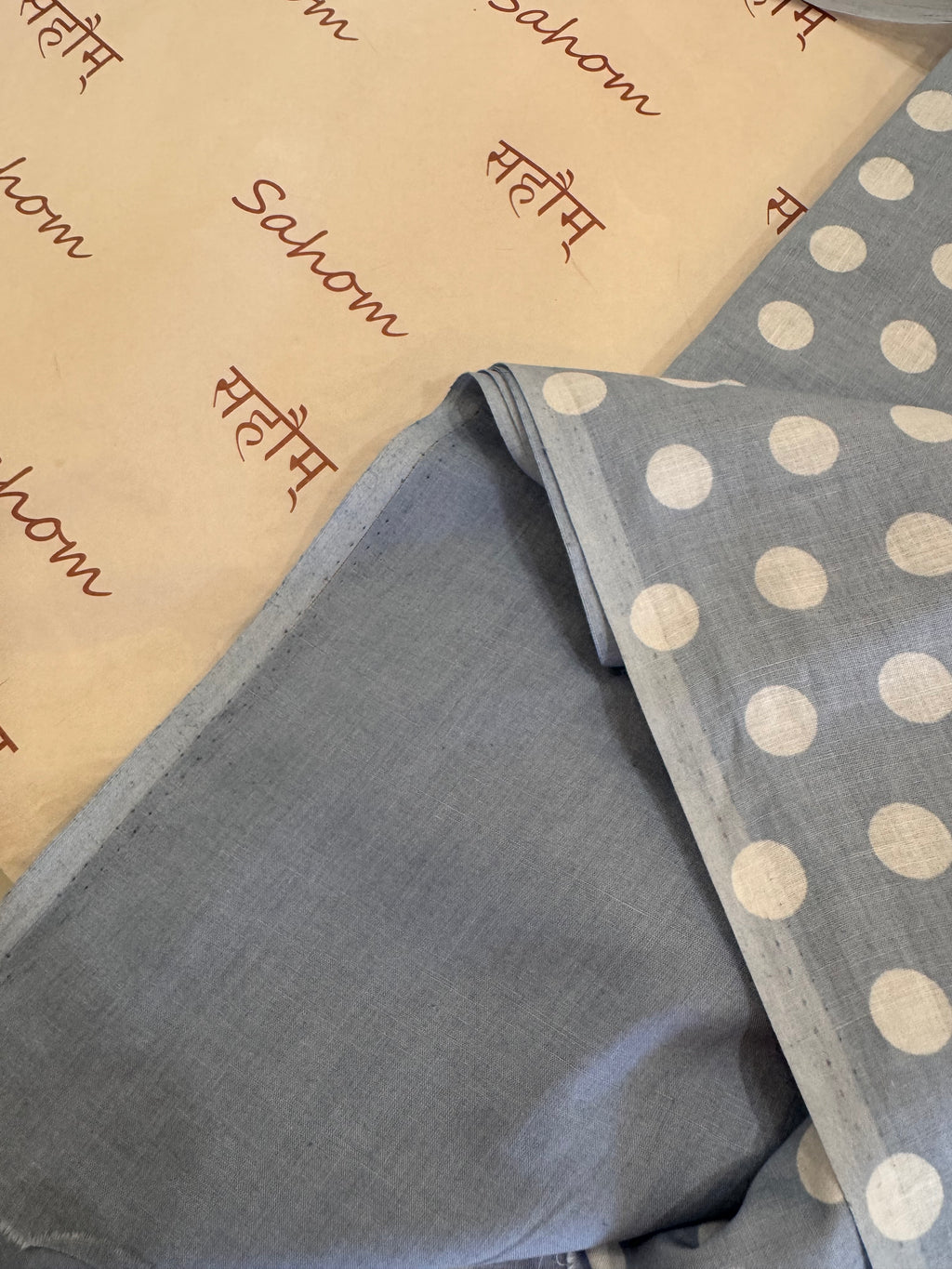 Polka Dots Pure Cotton Suit Set