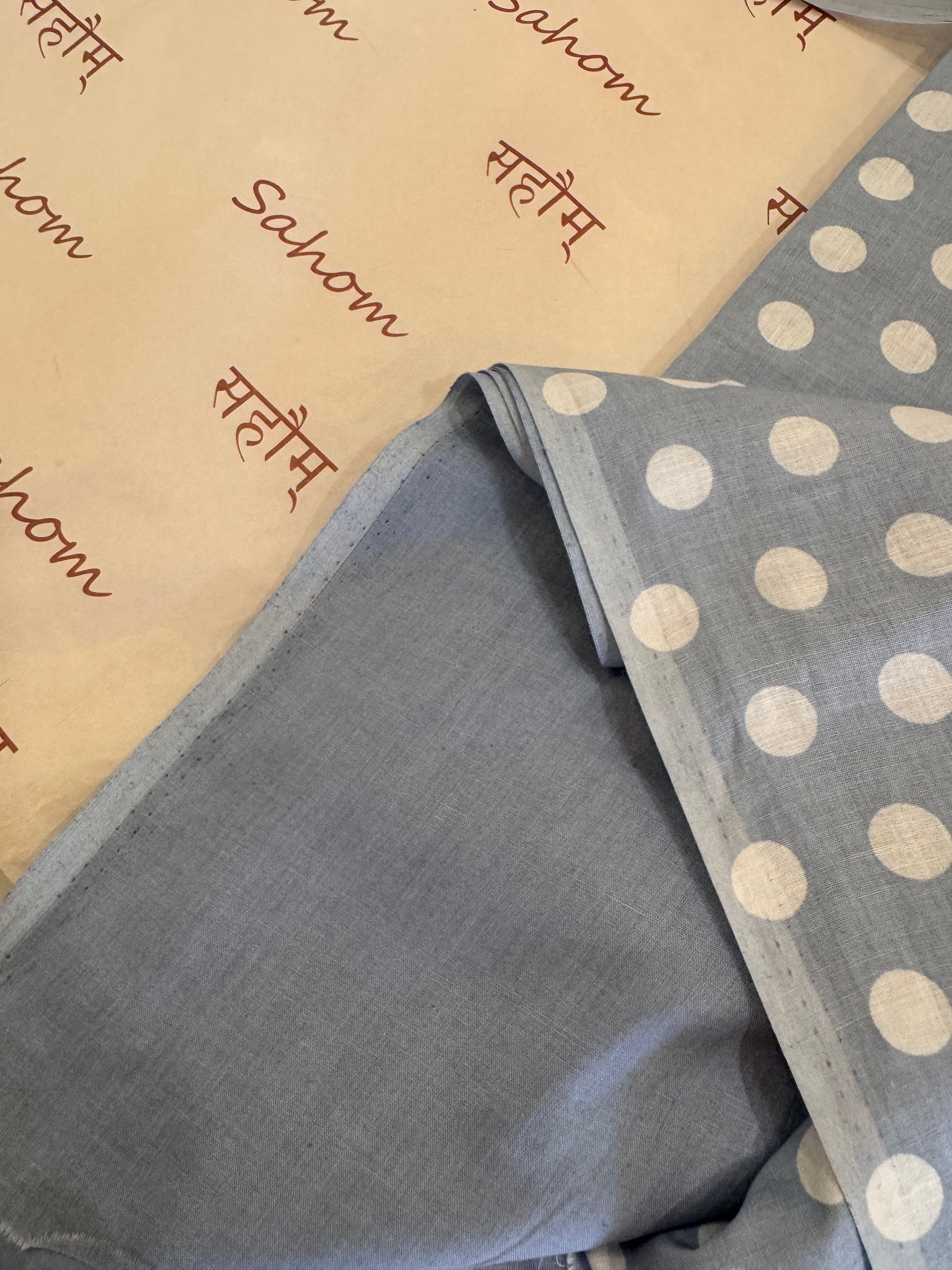Polka Dots Pure Cotton Suit Set