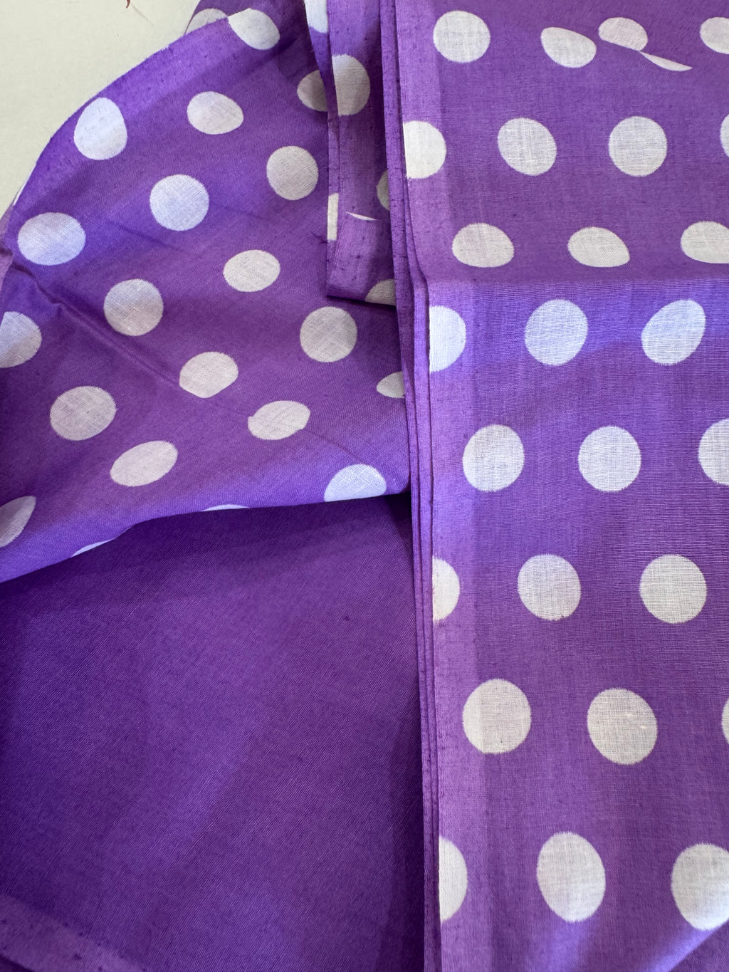 Polka Dots Pure Cotton Suit Set