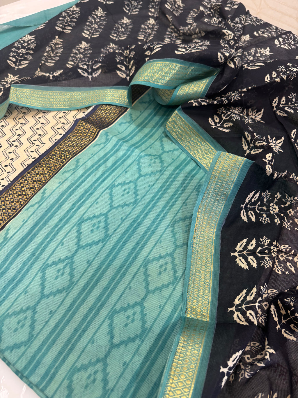 Pure Cotton Mul Collection Suit Set