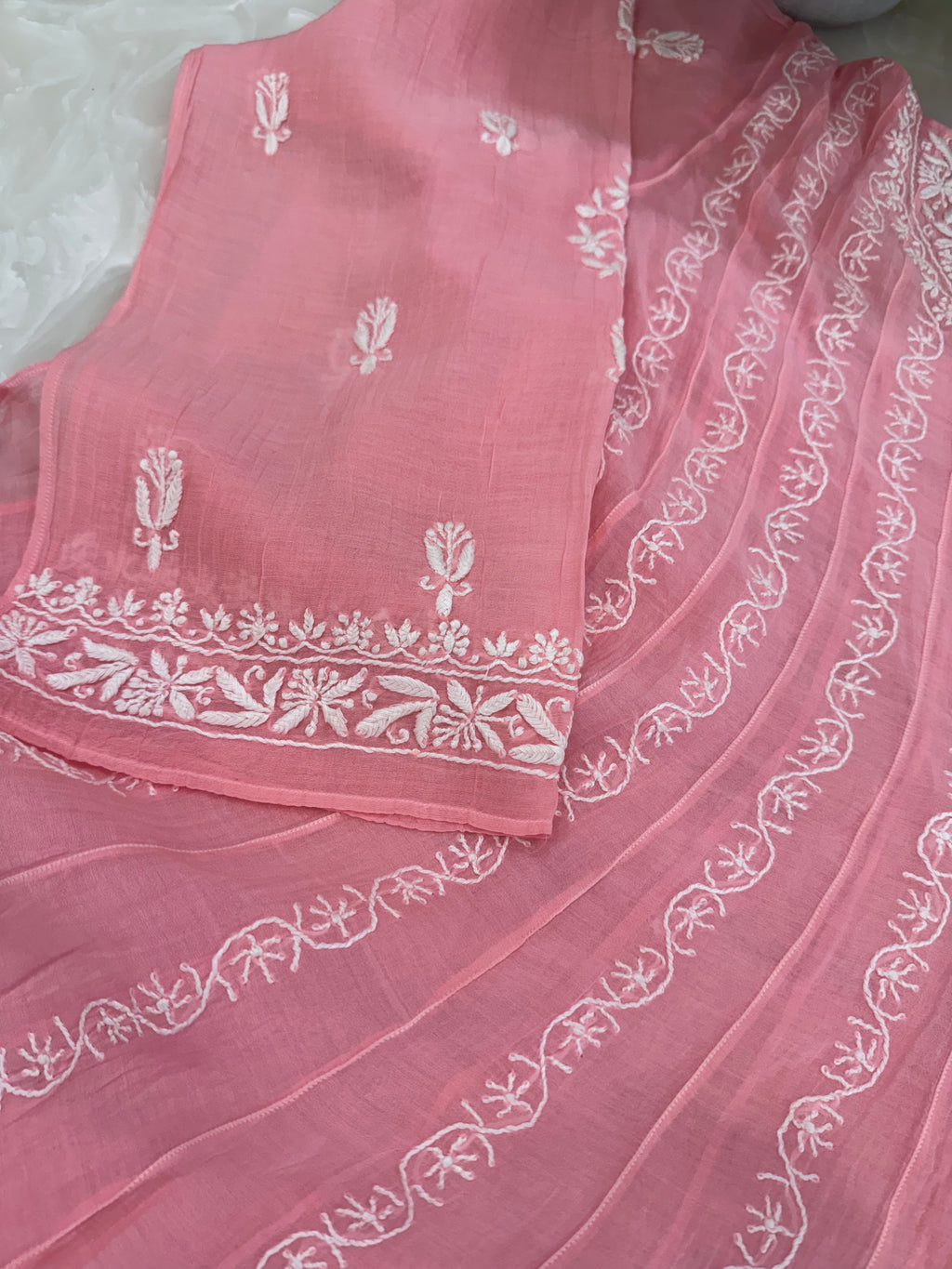 Pure Chanderi Kalidar Co-ord Set