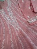Pure Chanderi Kalidar Co-ord Set