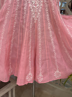 Pure Chanderi Kalidar Co-ord Set