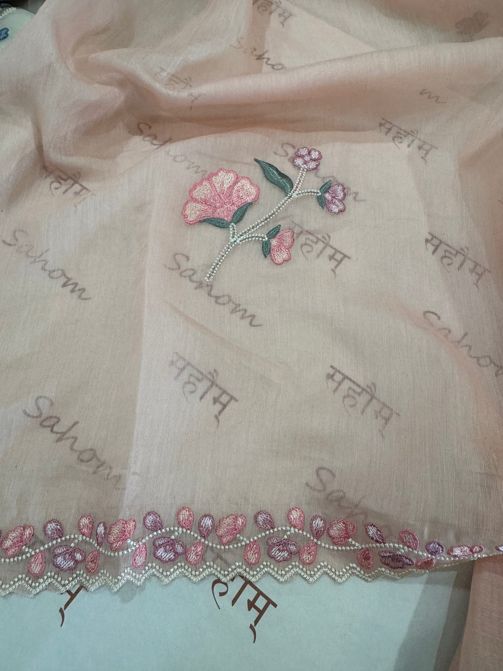 Pure Mul Chanderi Embroidered Kurta Dupatta Set