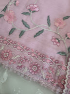Pure Mul Chanderi Embroidered Kurta Dupatta Set