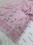 Pure Mul Chanderi Embroidered Kurta Dupatta Set
