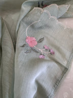 Pure Mul Chanderi Embroidered Kurta Dupatta Set