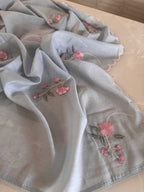 Pure Mul Chanderi Embroidered Kurta Dupatta Set