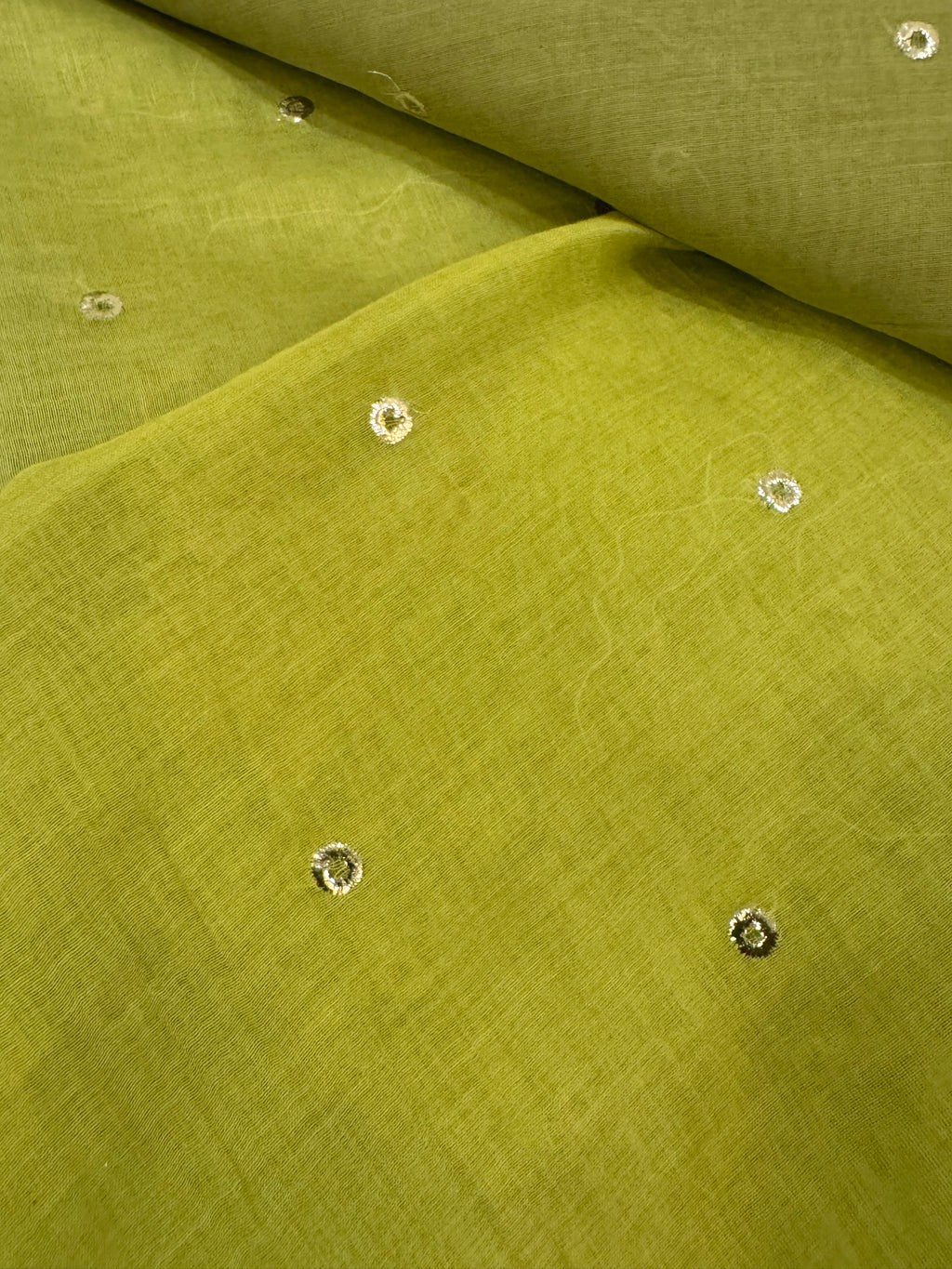 Ombre Dyed Mukaish Work Two-Piece Kurta Set
