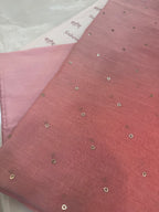 Ombre Dyed Mukaish Work Two-Piece Kurta Set