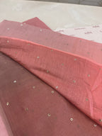 Ombre Dyed Mukaish Work Two-Piece Kurta Set