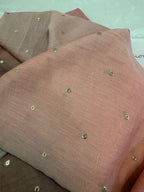 Ombre Dyed Mukaish Work Two-Piece Kurta Set