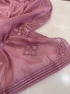 Pure Mul Chanderi Self Embroidered Kurta Dupatta Set