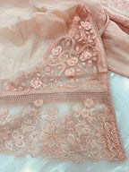 Pure Mul Chanderi Embroidered Kurta Set with Mul Chanderi Dupatta