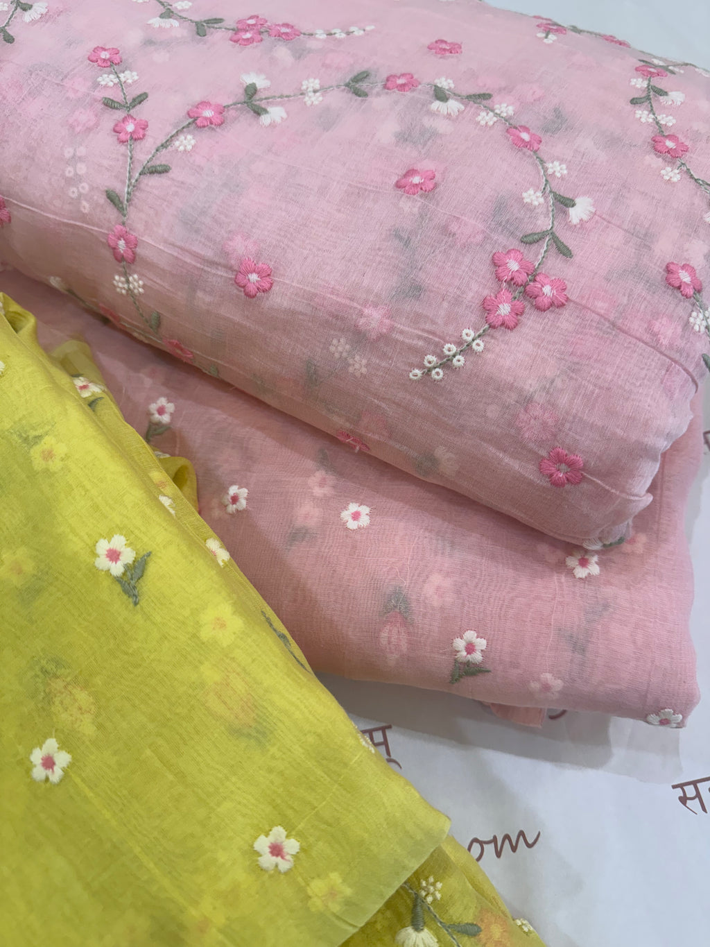 Mul Cotton Chanderi Summer Co-ord Set