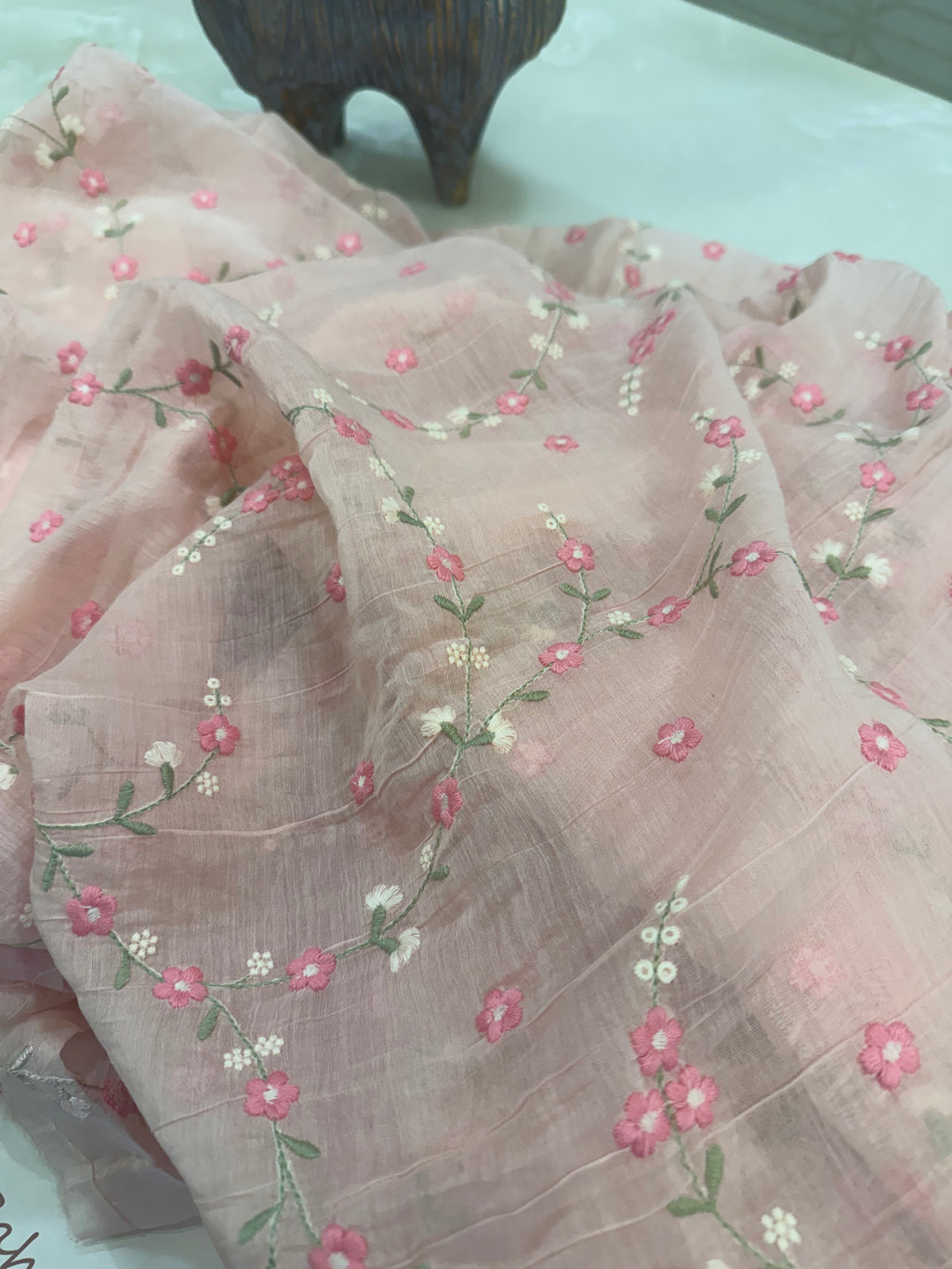 Mul Cotton Chanderi Summer Co-ord Set