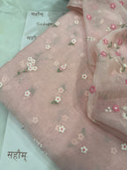Mul Cotton Chanderi Summer Co-ord Set