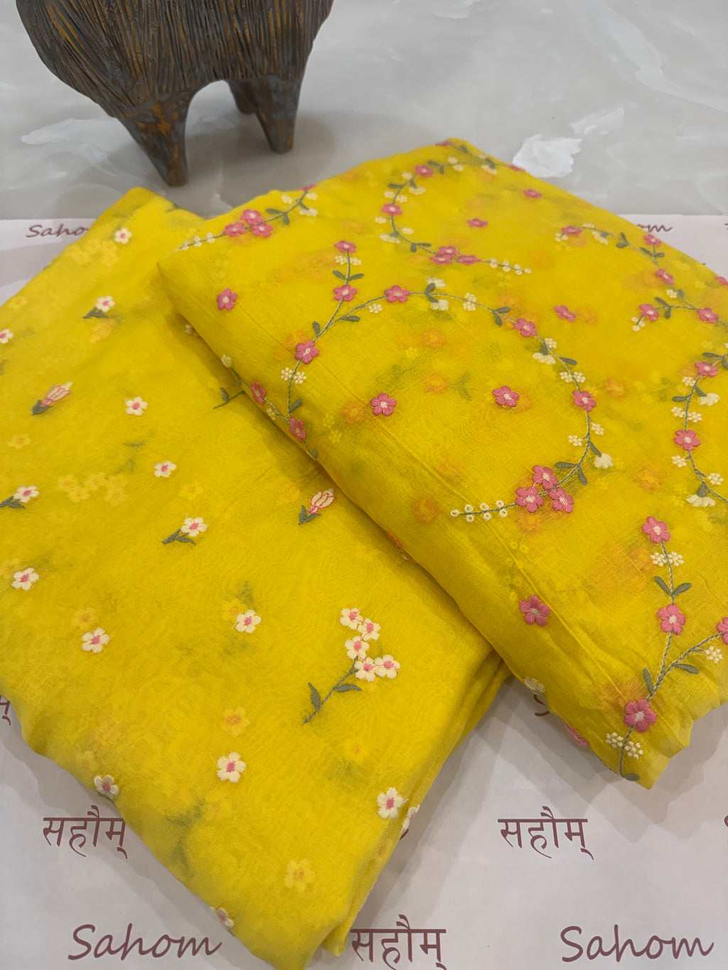 Mul Cotton Chanderi Summer Co-ord Set