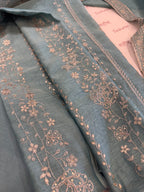 Pure Mul Chanderi Aari & Tilla Work Kurta Dupatta Set