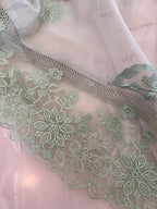 Pure Mul Chanderi Embroidered Kurta Set with Mul Chanderi Dupatta