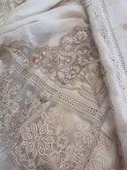 Pure Mul Chanderi Embroidered Kurta Set with Mul Chanderi Dupatta