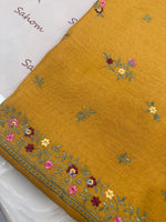 Cotton Mul Chanderi Suit Set