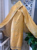 Cotton Mul Chanderi Suit Set