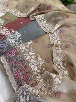 Pure Silk Organza Formal Suit Set