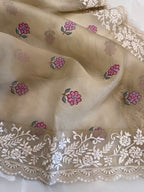 Pure Silk Organza Formal Suit Set