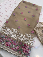 Pure Silk Organza Formal Suit Set