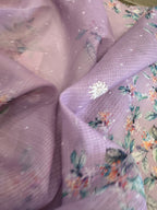 Digital Print Kota Doria Chikankari Kurta Dupatta Set