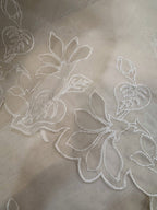 Summer Ivories Pure Mul Chanderi Cutwork Suit Set