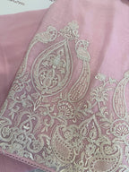 Mul Chanderi Thread & Dori Embroidered Kurta Dupatta Set