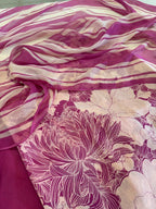 Digitally Printed Fine Crepe Suit Set with Chiffon Dupatta