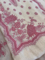 Pure Mul Chanderi Thread & Appliqué Work Suit Set