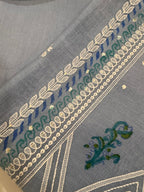 Pure Mul Chanderi Printed & Embroidered Kurta Dupatta Set