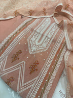 Pure Mul Chanderi Printed & Embroidered Kurta Dupatta Set