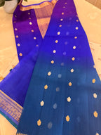 Pure Banarasi Organza Ombre Saree
