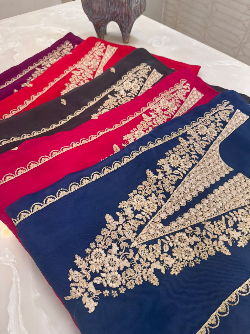 Embroidered Georgette Outfit