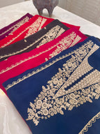 Embroidered Georgette Outfit