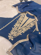Embroidered Georgette Outfit